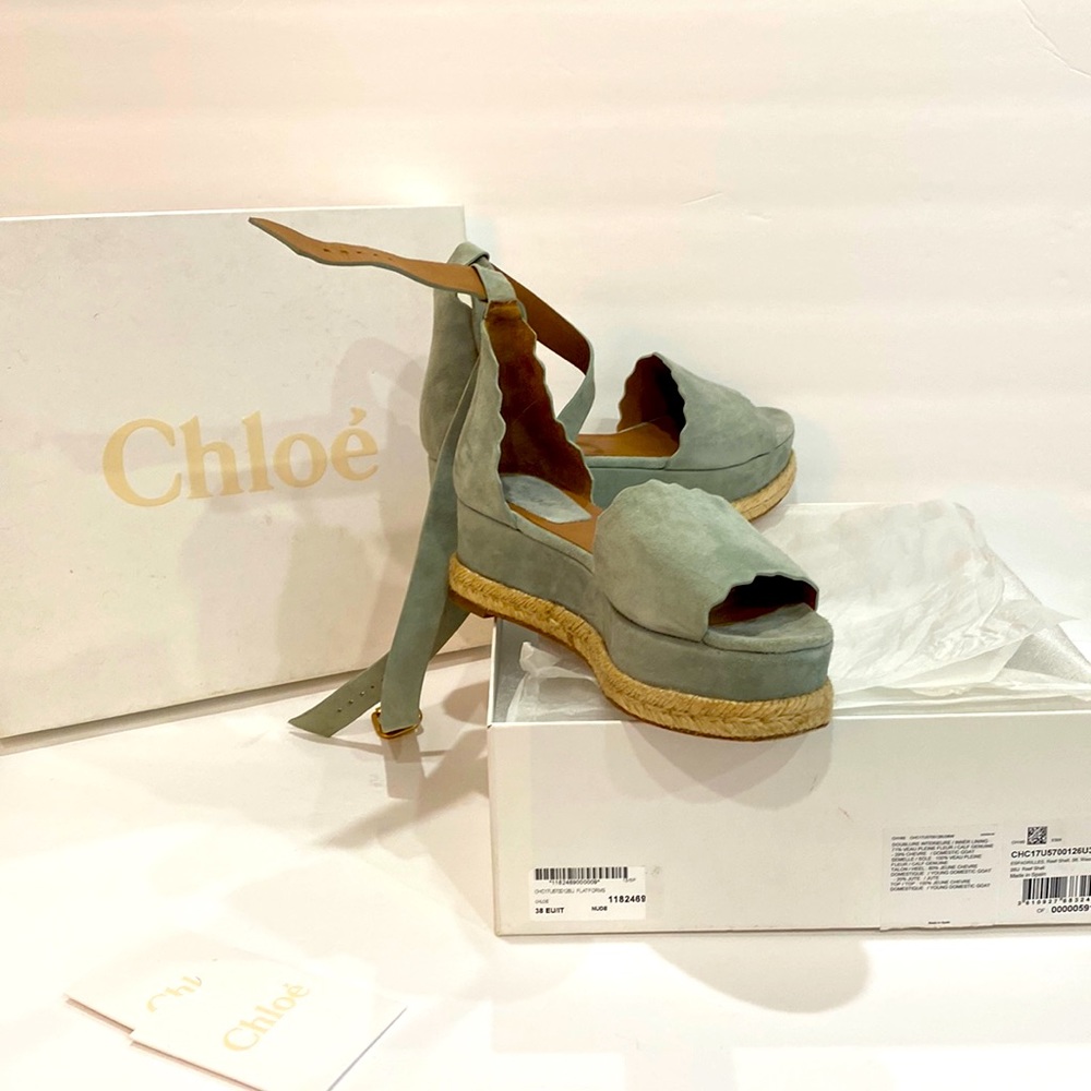 Chloé Lauren Espadrilles size 7/7.5